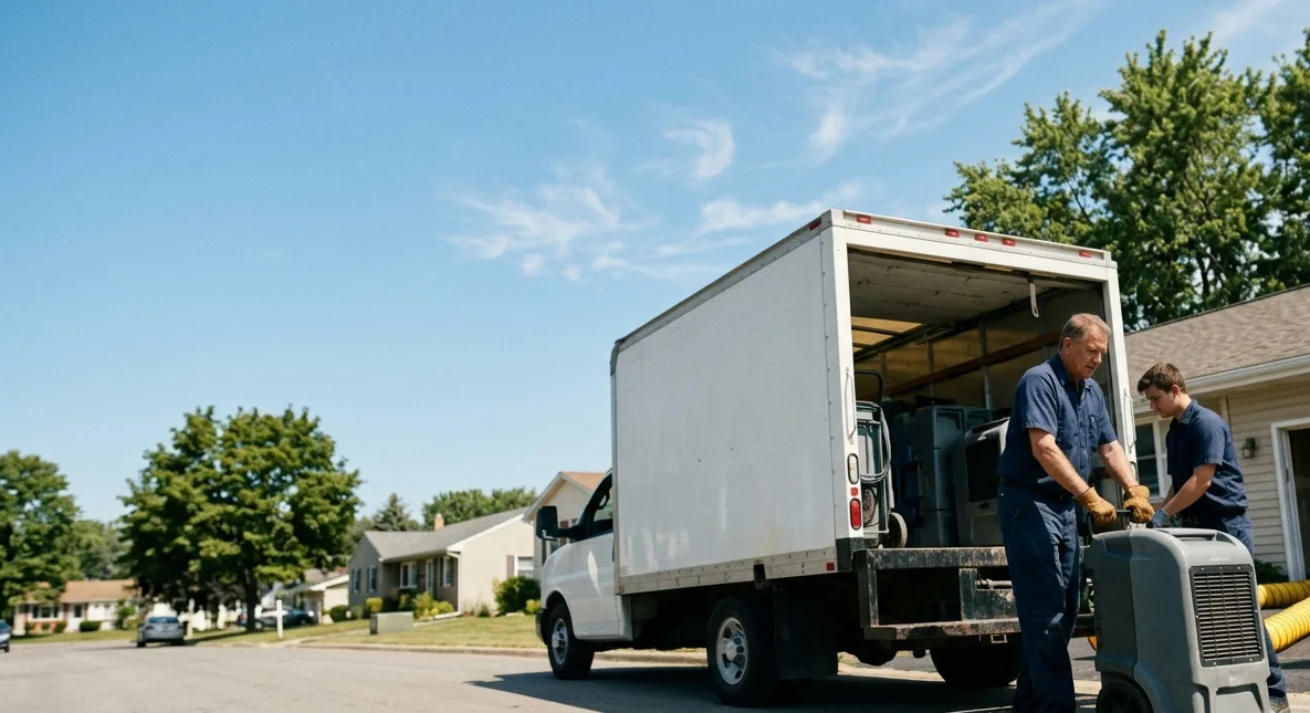 Water Damage Cleanup in Eastpointe, MI near me